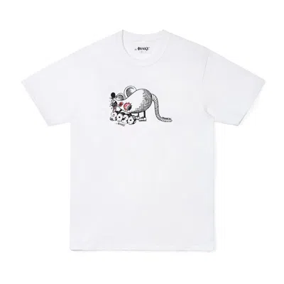 Pre-owned Awake Men's  X Dover Street Market Year Of The Rat T-shirt In White