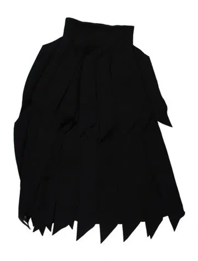 Pre-owned A.w.a.k.e. Mini Dress In Black