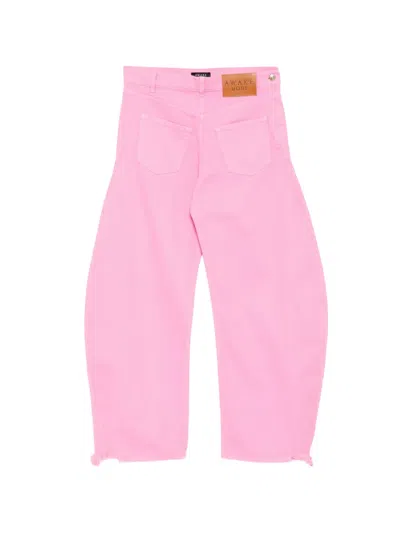 A.w.a.k.e. Mirror Jeans In Pink