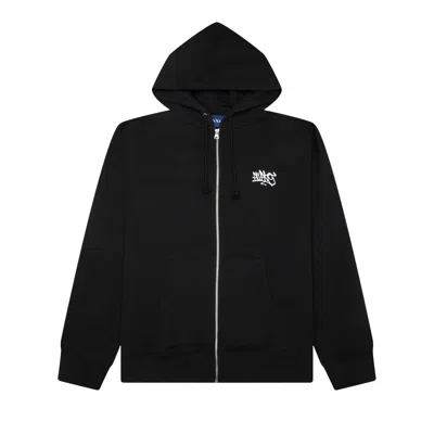 Pre-owned Awake Ny All City Zip Up Hoodie 'black' | Men's Size Xl