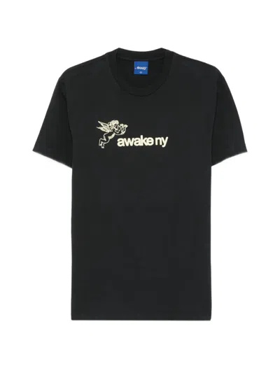 Awake Ny Angelic T-shirt In Black