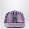 Awake Ny Jeans-baseballkappe Mit Logo-stickerei In Purple