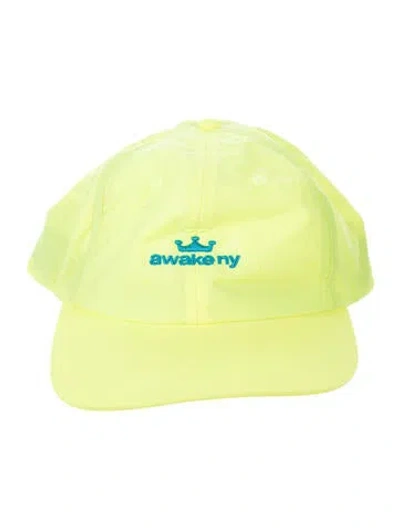 Pre-owned Awake Ny Baseball Cap In Green