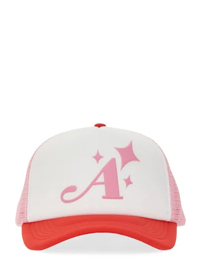 Awake Ny Baseball Hat With Logo In Pink