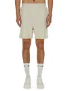Awake Ny Bermuda With Logo In Grey