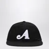 Awake Ny Mens Classic A Logo-embroidered Cotton Baseball Cap Black