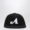 Awake Ny Mens Classic A Logo-embroidered Cotton Baseball Cap Black