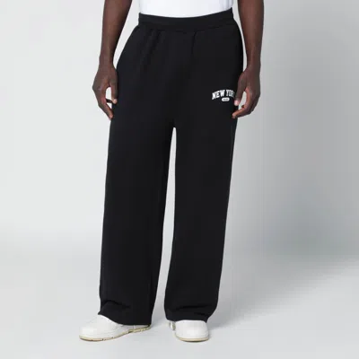 Awake Ny Black Cotton Jogging Trousers
