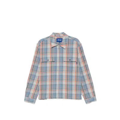 Awake Ny Checked Cotton Shirt In Multi