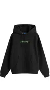 Awake Ny Logo Hoodie In Black