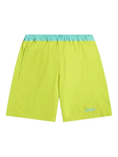 AWAKE NY COLOUR-BLOCK SWIM SHORTS