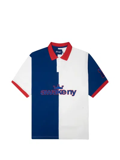 Awake Ny Colour-block Polo Shirt In Multi