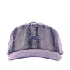 Awake Ny Jeans-baseballkappe Mit Logo-stickerei In Purple