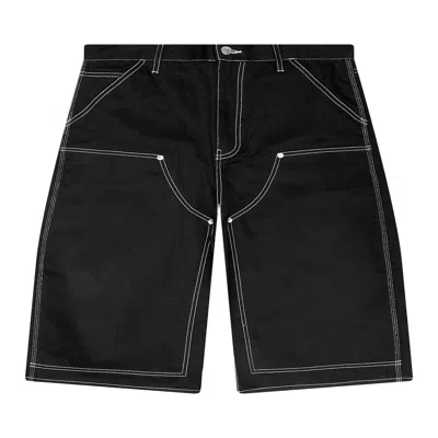 Pre-owned Awake Ny Double Knee Jort 'black' | Men's Size 32
