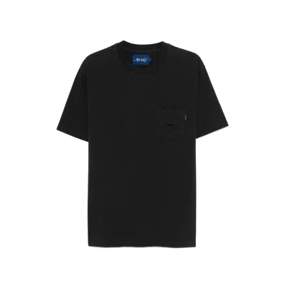 Awake Ny Embroidered Logo Cotton T-shirt In Black