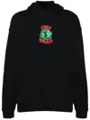 Awake Ny Globe Hooded Sweatshirt In Black