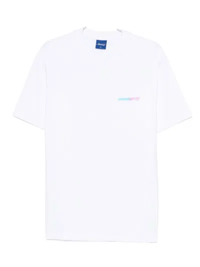 Awake Ny Gradient Sport Tee In White