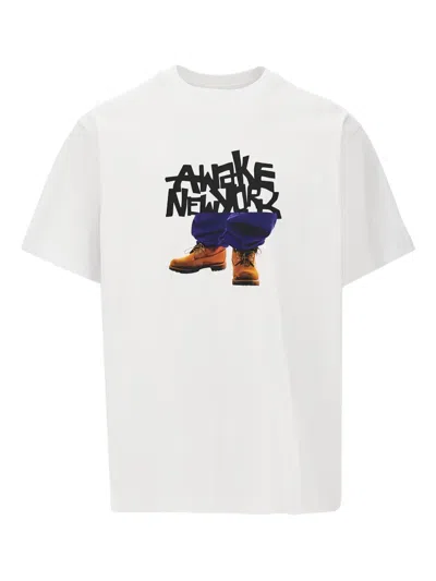 AWAKE NY GRAPHIC-PRINT T-SHIRT