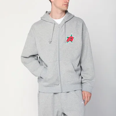 Awake Ny Grey Sweatshirt With Star A Logo