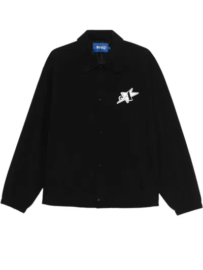 Awake Ny L.e.s Community Coaches Jacket In Black