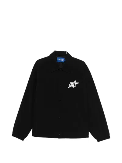 Awake Ny L.e.s. Community Coaches Jacket In Black