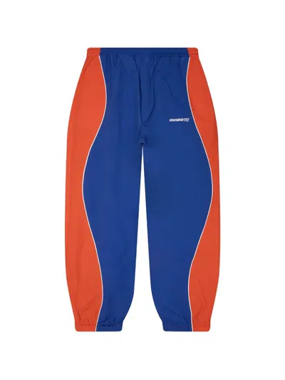 Awake Ny Les Performance Track Pants In Animal Print