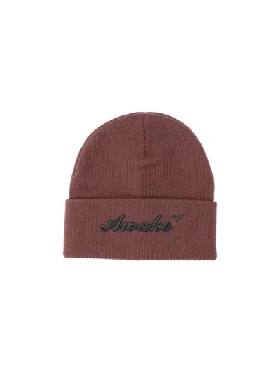 Awake Ny Logo Cap In Brown