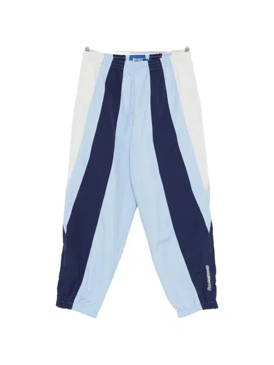 Awake Ny Logo-detail Trousers In Blue