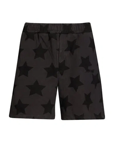 Awake Ny Man Shorts & Bermuda Shorts Grey Size M Cotton In Green