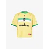 Awake Ny Mens Sport Short-sleeve Jersey T-shirt Yellow Xl