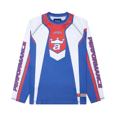 Pre-owned Awake Ny Mesh Jersey Racer 'blue' | Men's Size Xxl