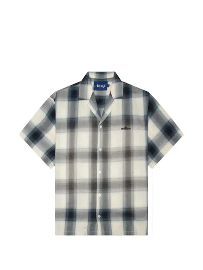 Awake Ny Orchard St Plaid Shirt In Gray