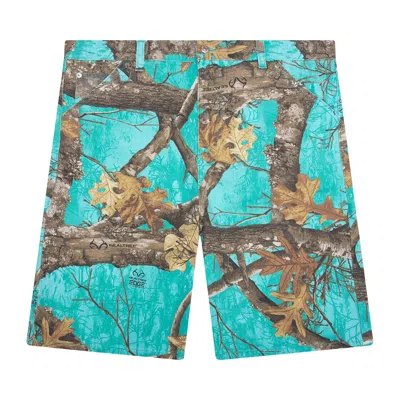 Pre-owned Awake Ny Painter Shorts 'seaglass' | Blue | Men's Size S