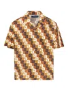 Awake Ny 'triple A Camp' Shirt In Brown