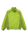 Awake Ny Quarter-zip Track Jacket In Green