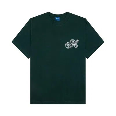 Pre-owned Awake Ny Script Tee 'green' | Men's Size M