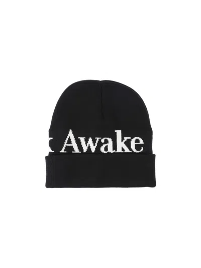 Awake Ny Serif Logo Beanie