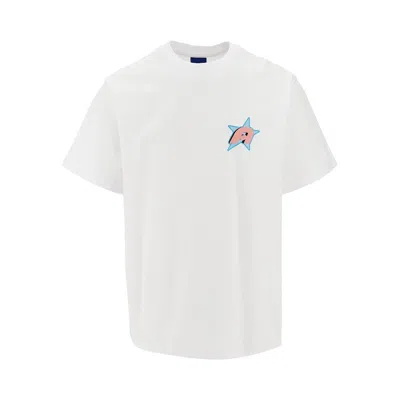 Awake Ny Short-sleeved T-shirt With Print In White