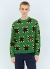 Awake Ny Spike Sweater In Green