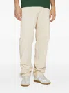 Awake Ny Strap-detail Pocketed Regular Trousers In Neutral
