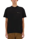 Awake Ny Back-print Cotton T-shirt In Black