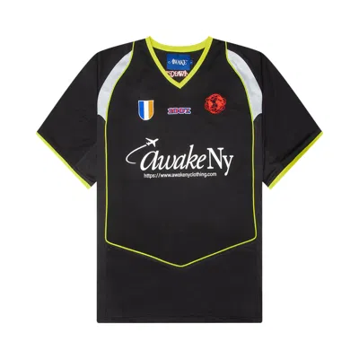 Pre-owned Awake Ny Unisphere Warm Up Jersey 'black' | Men's Size Xxl