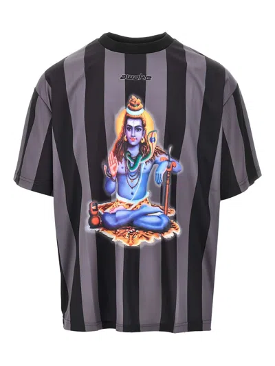 Awake Ny Soccer Jersey T-shirt In Multi