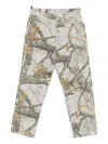 Awake Ny X Stussy Big Ol' Realtree Edge Jeans In Multi