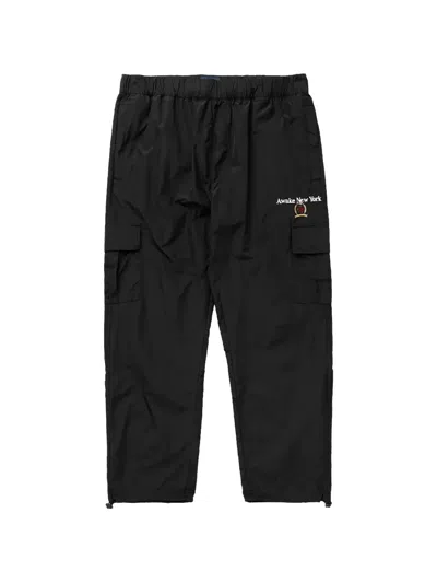Awake Ny X Tommy Hilfiger Crest Track Pants In Black