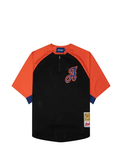 Awake Ny Zip Baseball-practice Jersey In Black