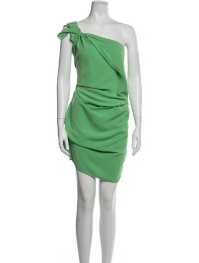 Pre-owned A.w.a.k.e. One-shoulder Sleeveless Top W/ Tags In Green