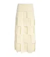 A.w.a.k.e. Rectangle Maxi Skirt In White