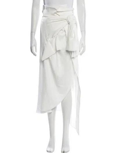 Pre-owned A.w.a.k.e. Scoop Neck Sleeveless Top In White