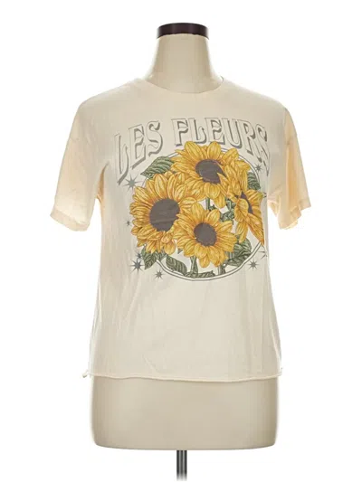 Pre-owned A.w.a.k.e. Short Sleeve T-shirt In Ivory